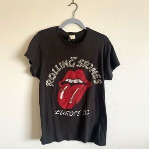 MadeWorn Rolling Stones Europe ‘82 Studded Tee - Size XS